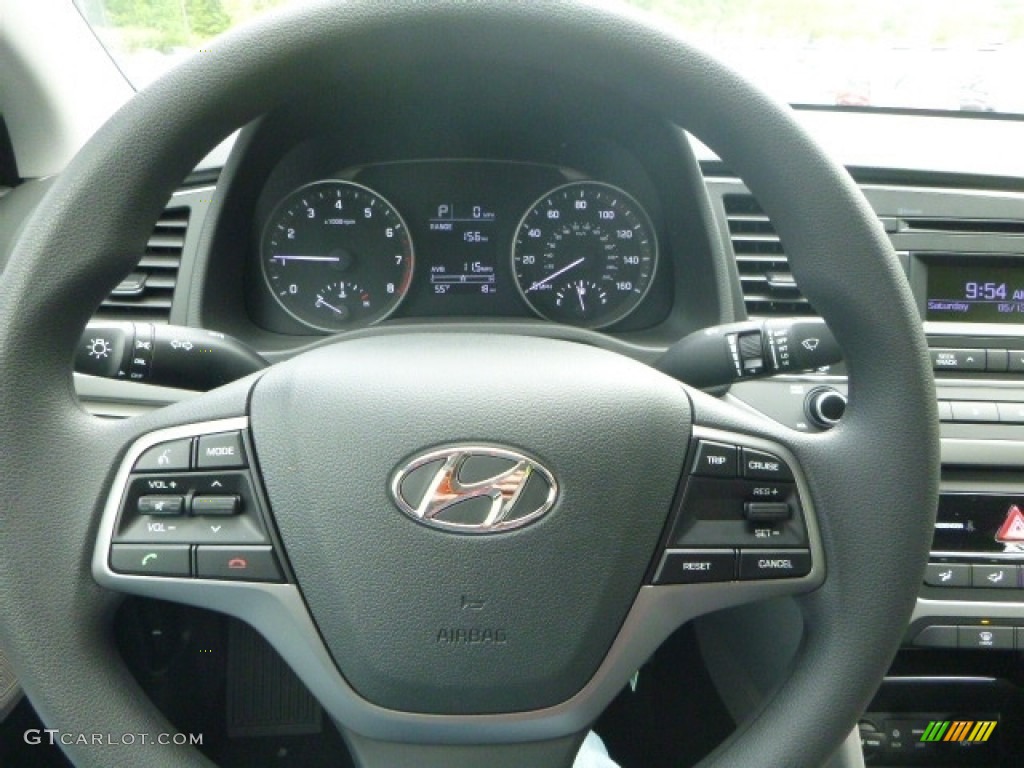 2017 Elantra SE - Electric Blue / Gray photo #15