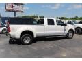 2011 Oxford White Ford F350 Super Duty Lariat Crew Cab 4x4 Dually  photo #2