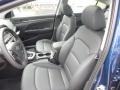 2017 Hyundai Elantra Black Interior Front Seat Photo