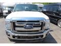 Oxford White - F350 Super Duty Lariat Crew Cab 4x4 Dually Photo No. 9