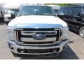 2011 Oxford White Ford F350 Super Duty Lariat Crew Cab 4x4 Dually  photo #9