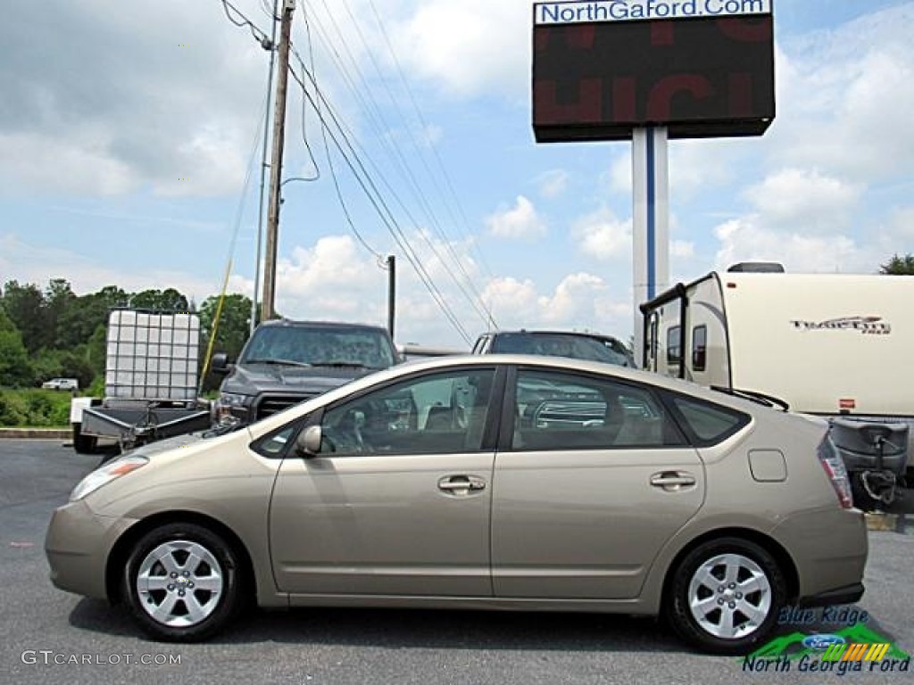 2004 Prius Hybrid - Driftwood Pearl / Brown/Ivory photo #2