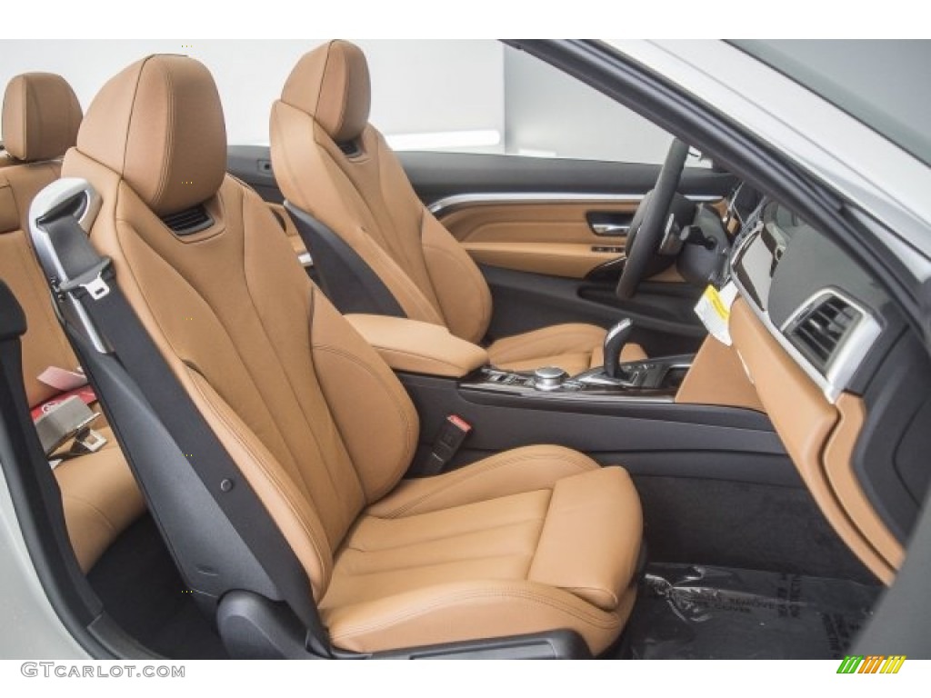 Cognac Interior 2018 BMW 4 Series 440i Convertible Photo #120462182