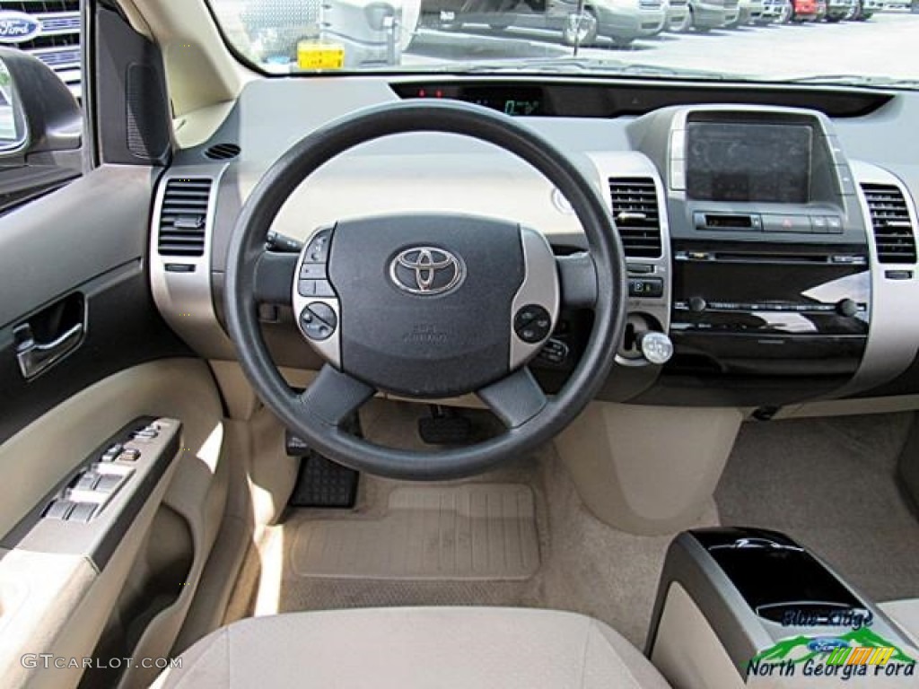2004 Prius Hybrid - Driftwood Pearl / Brown/Ivory photo #16