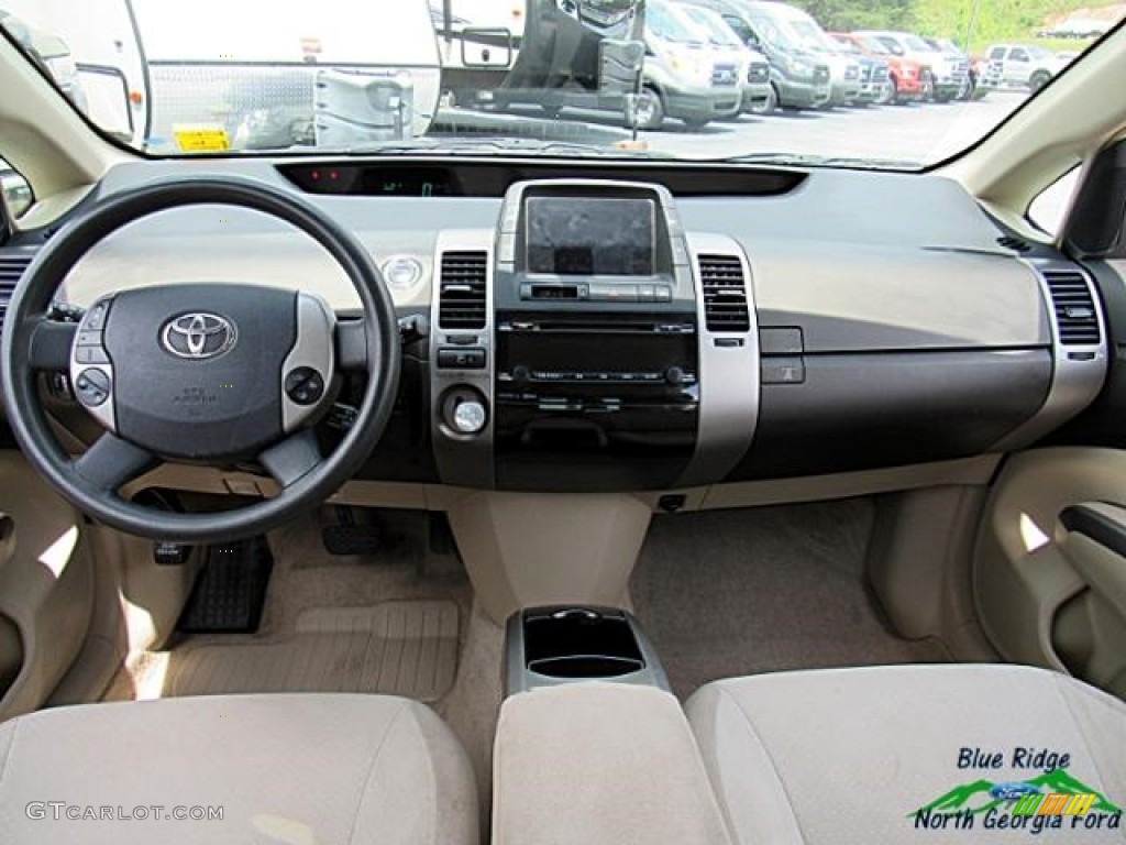 2004 Prius Hybrid - Driftwood Pearl / Brown/Ivory photo #17