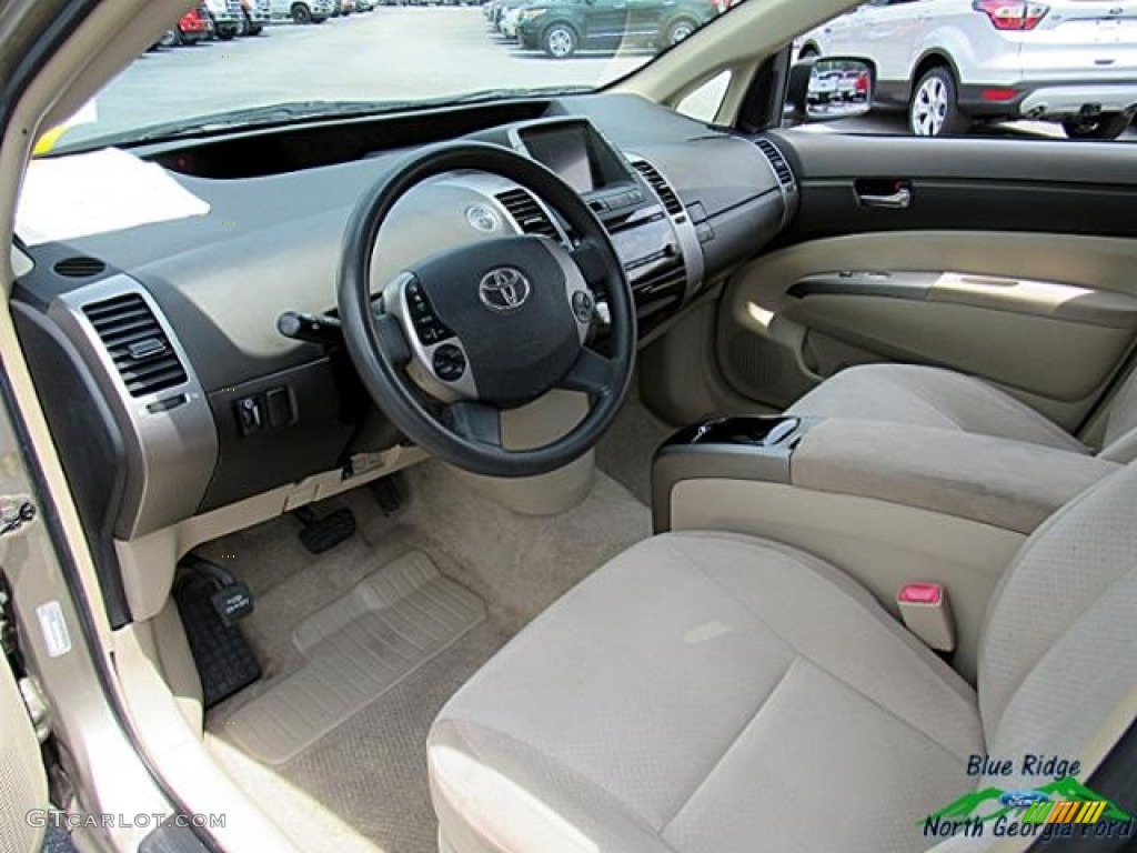 2004 Prius Hybrid - Driftwood Pearl / Brown/Ivory photo #25
