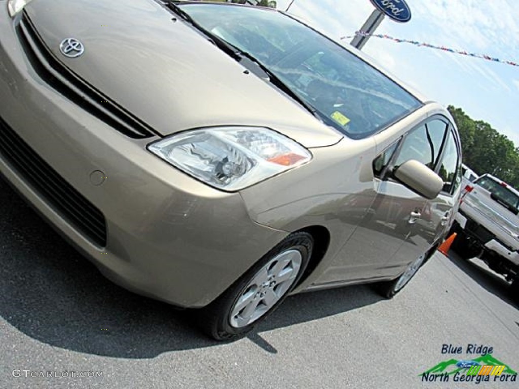 2004 Prius Hybrid - Driftwood Pearl / Brown/Ivory photo #29