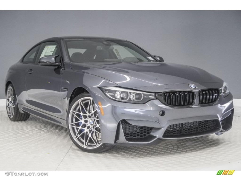 Mineral Grey Metallic 2018 BMW M4 Coupe Exterior Photo #120462704