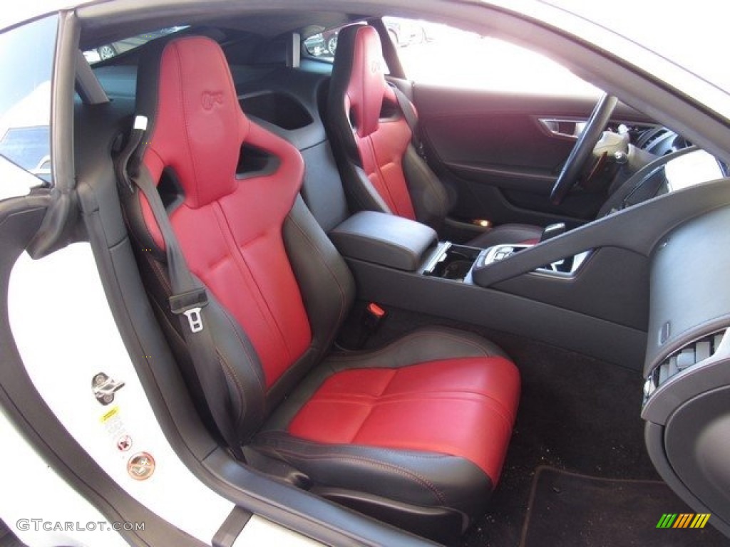 2015 Jaguar F-TYPE R Coupe Front Seat Photo #120462980