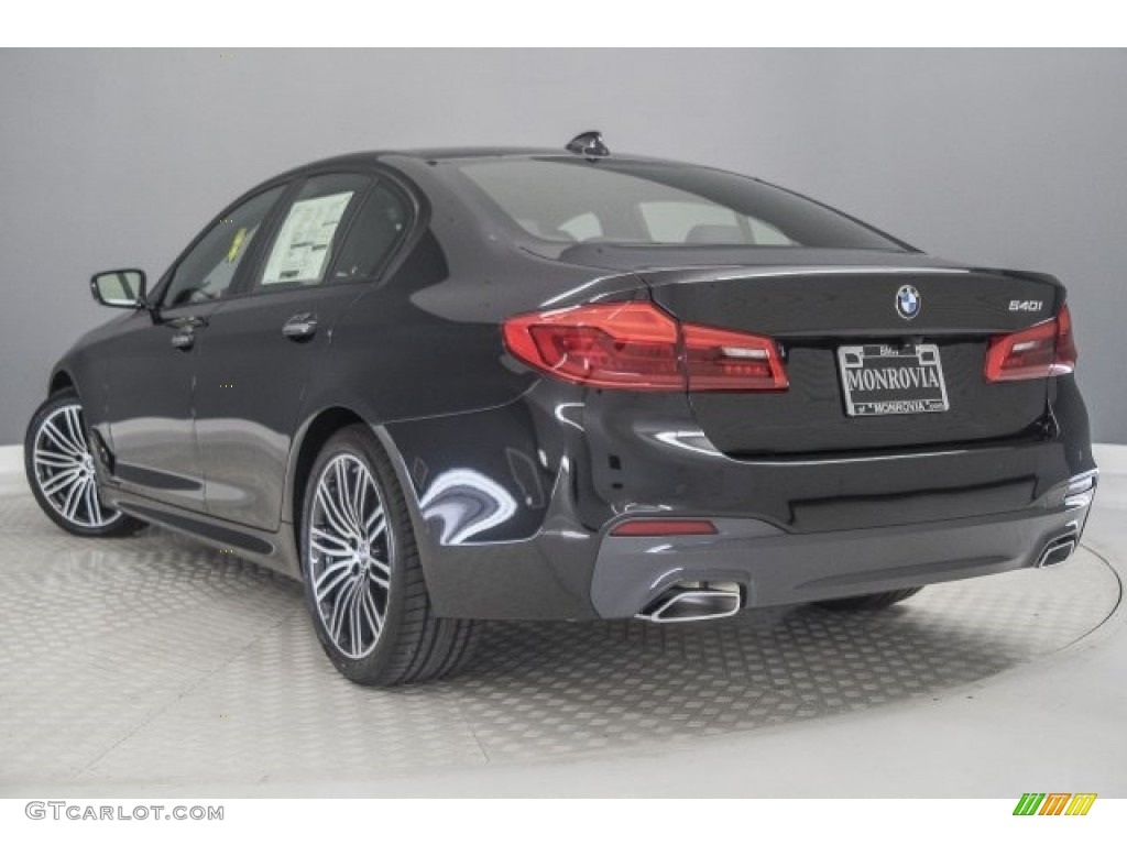 2017 5 Series 540i Sedan - Black Sapphire Metallic / Night Blue photo #3