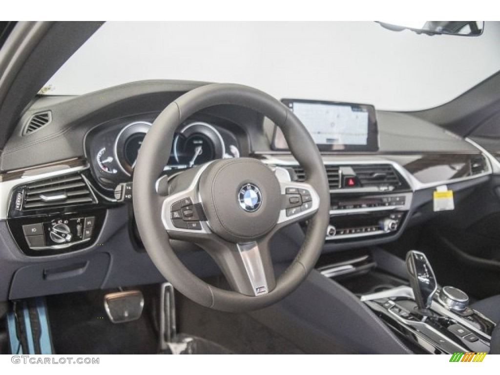 2017 5 Series 540i Sedan - Black Sapphire Metallic / Night Blue photo #5