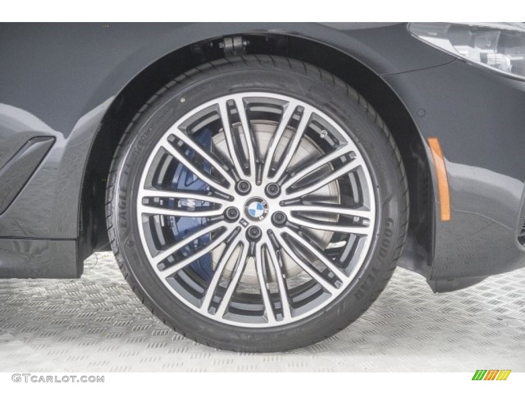 2017 5 Series 540i Sedan - Black Sapphire Metallic / Night Blue photo #9
