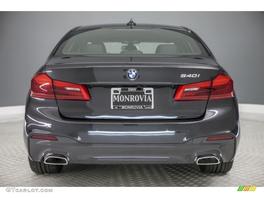 2017 5 Series 540i Sedan - Dark Graphite Metallic / Black photo #4