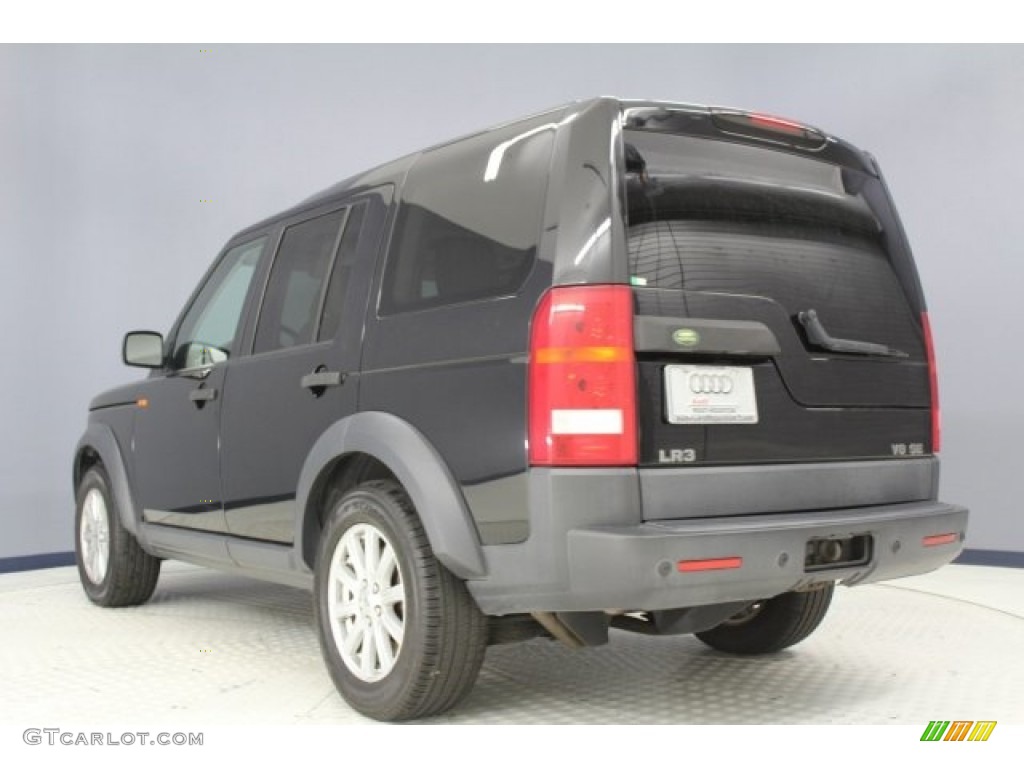 2008 LR3 V8 SE - Java Black Pearlescent / Alpaca Beige photo #5