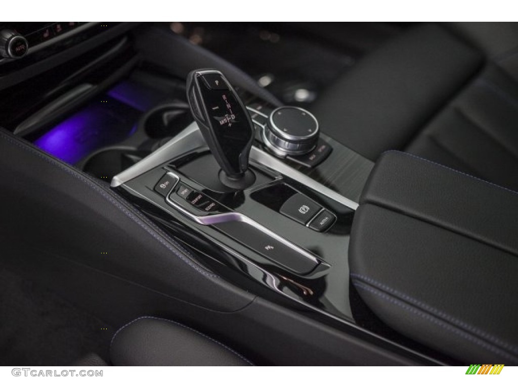 2017 5 Series 540i Sedan - Dark Graphite Metallic / Black photo #7