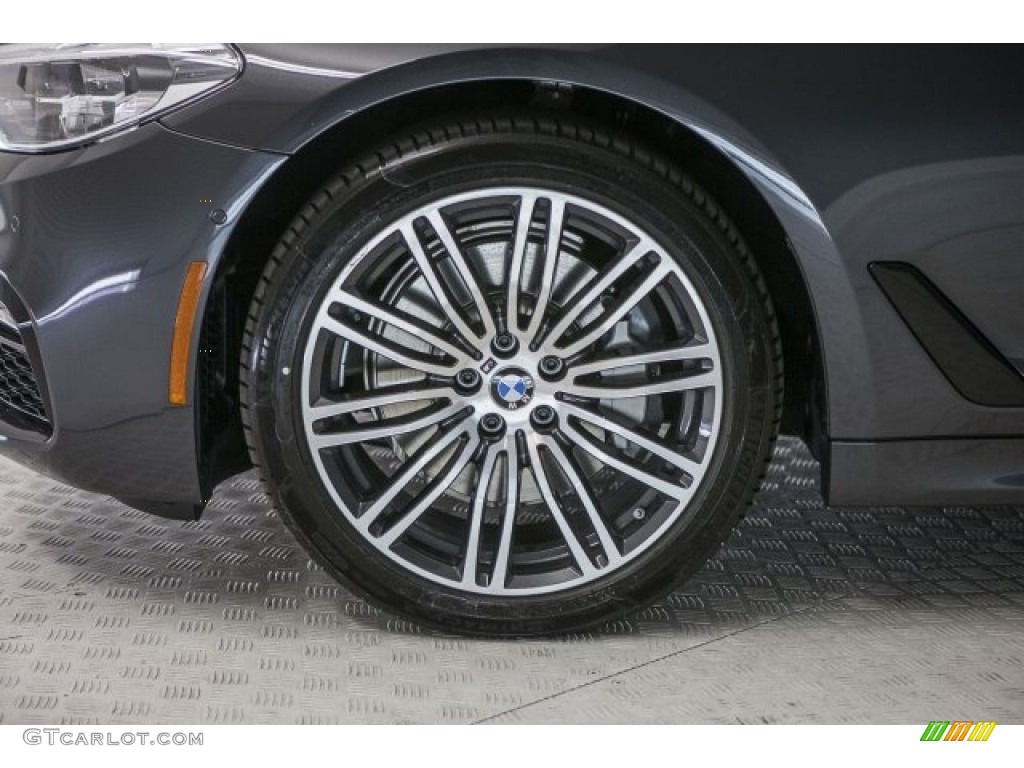 2017 5 Series 540i Sedan - Dark Graphite Metallic / Black photo #9