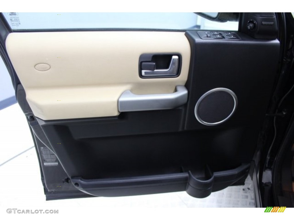 2008 LR3 V8 SE - Java Black Pearlescent / Alpaca Beige photo #13