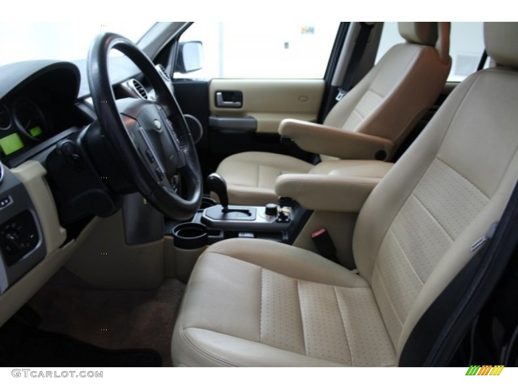 2008 LR3 V8 SE - Java Black Pearlescent / Alpaca Beige photo #17
