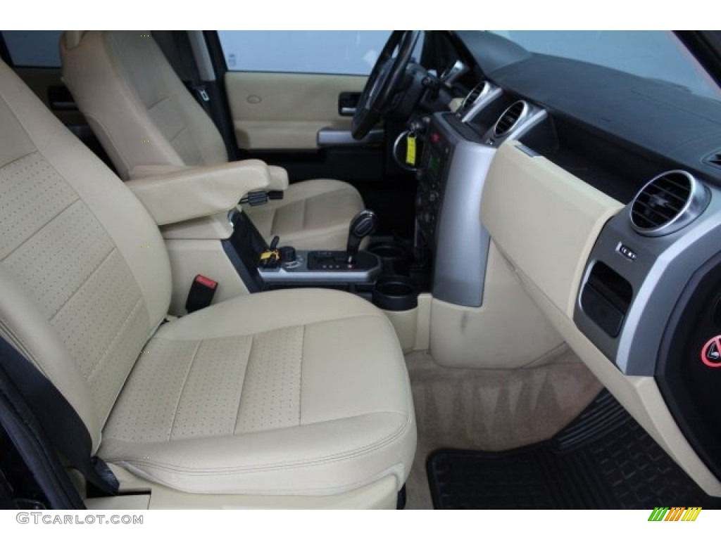 2008 LR3 V8 SE - Java Black Pearlescent / Alpaca Beige photo #41