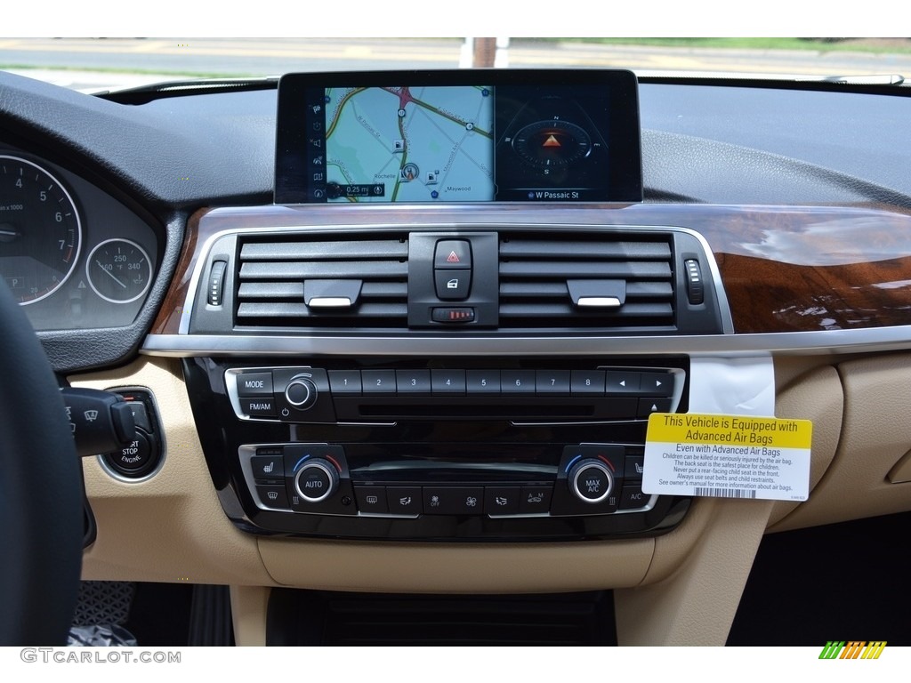 2017 3 Series 330i xDrive Sedan - Alpine White / Venetian Beige/Black photo #16