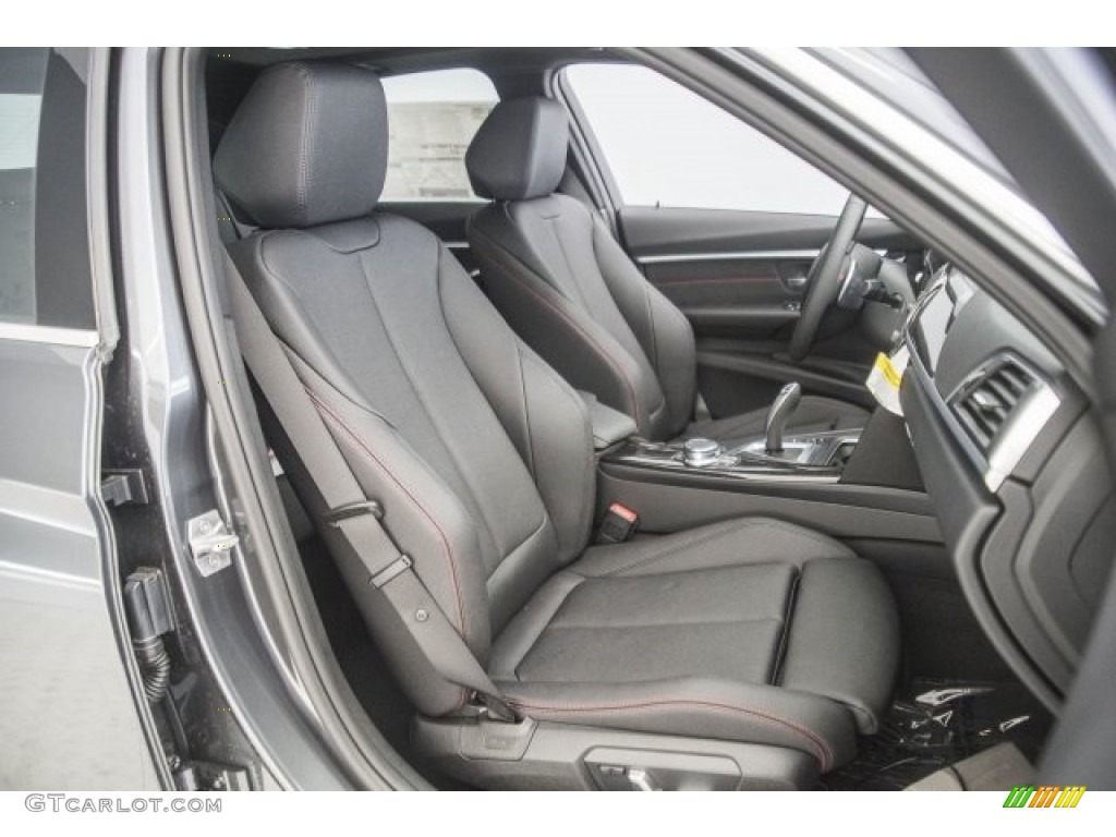 2017 3 Series 330e iPerfomance Sedan - Mineral Grey Metallic / Black photo #2