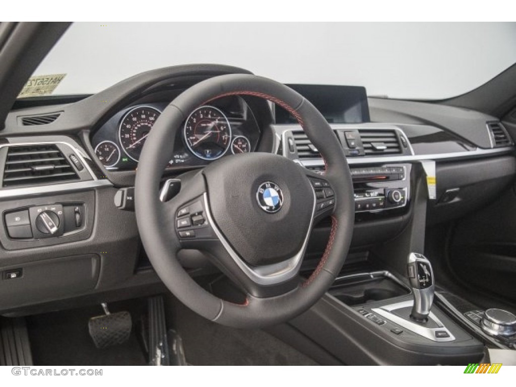 2017 3 Series 330e iPerfomance Sedan - Mineral Grey Metallic / Black photo #5