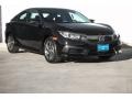 2017 Crystal Black Pearl Honda Civic EX Sedan  photo #1