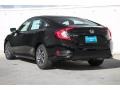 2017 Crystal Black Pearl Honda Civic EX Sedan  photo #2