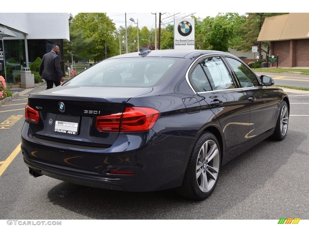 2017 3 Series 330i xDrive Sedan - Imperial Blue Metallic / Black photo #3