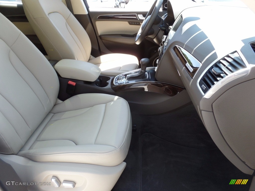2016 Q5 2.0 TFSI Premium Plus quattro - Glacier White Metallic / Pistachio Beige photo #13