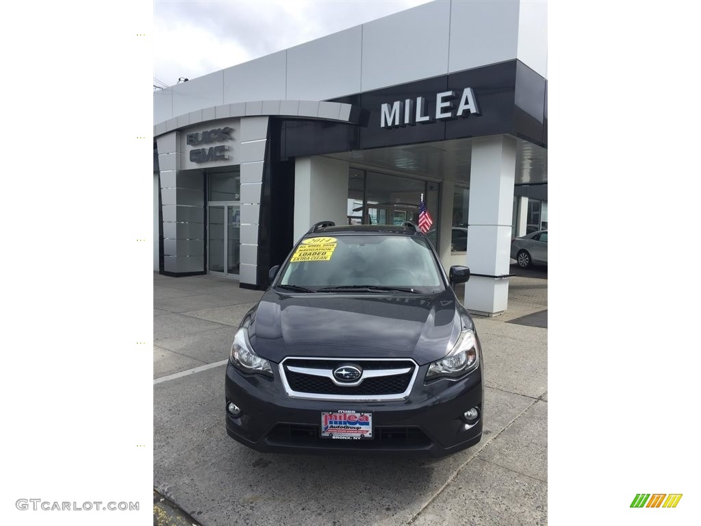 2014 XV Crosstrek 2.0i Limited - Dark Gray Metallic / Black photo #1