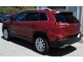 2017 Deep Cherry Red Crystal Pearl Jeep Cherokee Limited 4x4  photo #2
