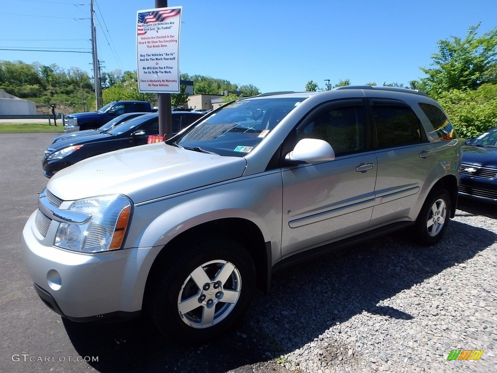 2008 Equinox LT AWD - Silverstone Metallic / Dark Gray photo #1