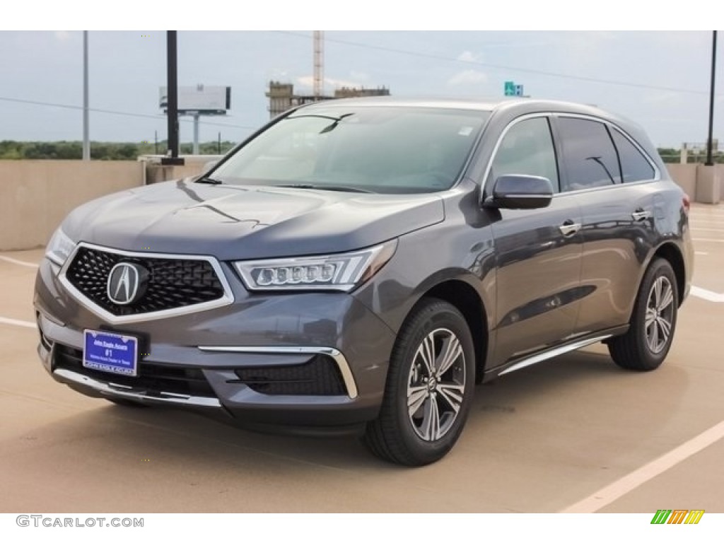 2017 MDX  - Modern Steel Metallic / Ebony photo #3