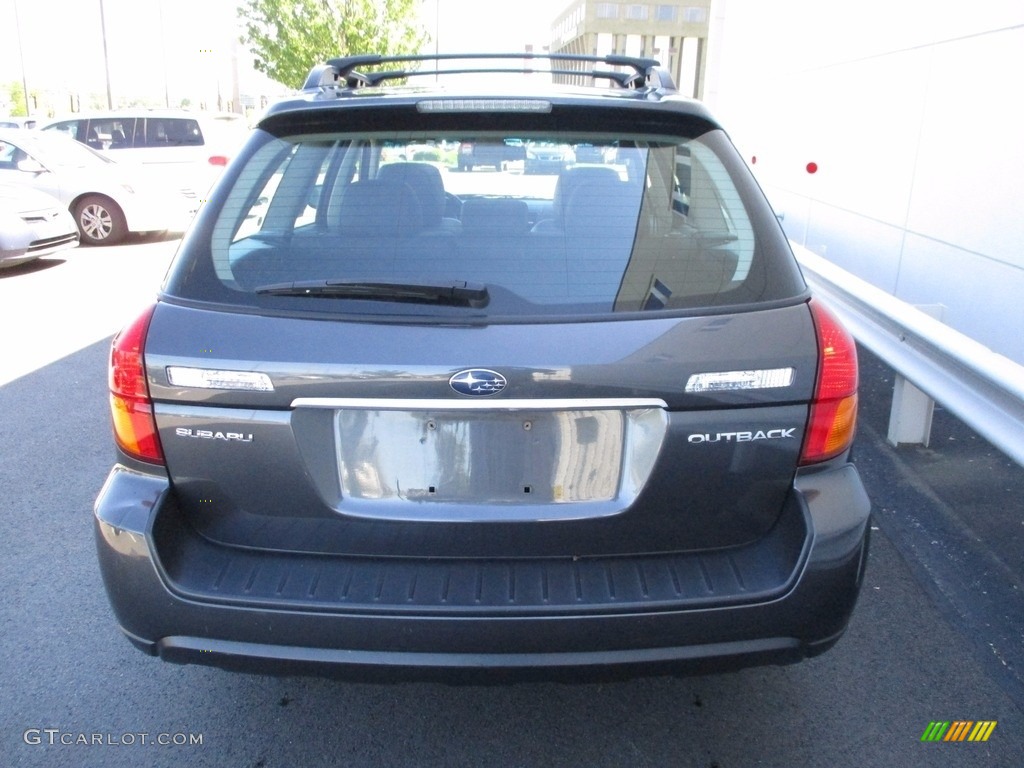 2007 Outback 2.5i Limited Wagon - Diamond Gray Metallic / Charcoal Leather photo #5