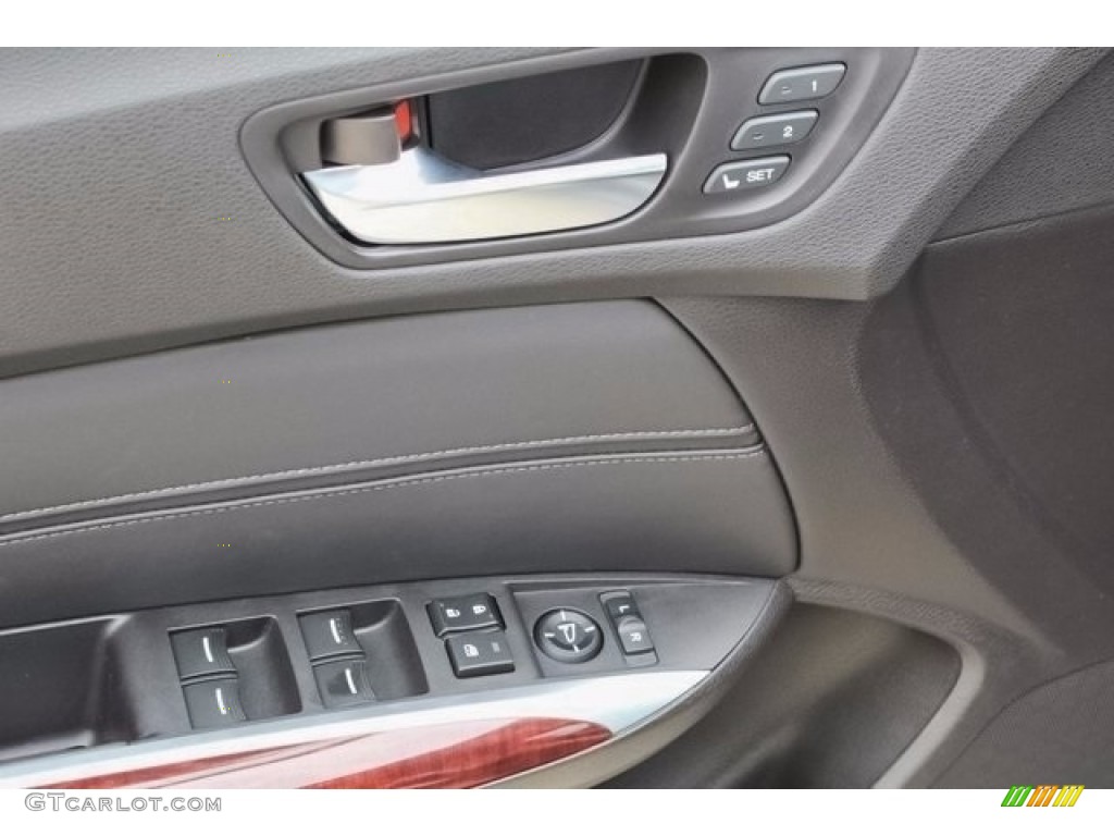 2017 TLX Technology Sedan - Modern Steel Metallic / Ebony photo #23
