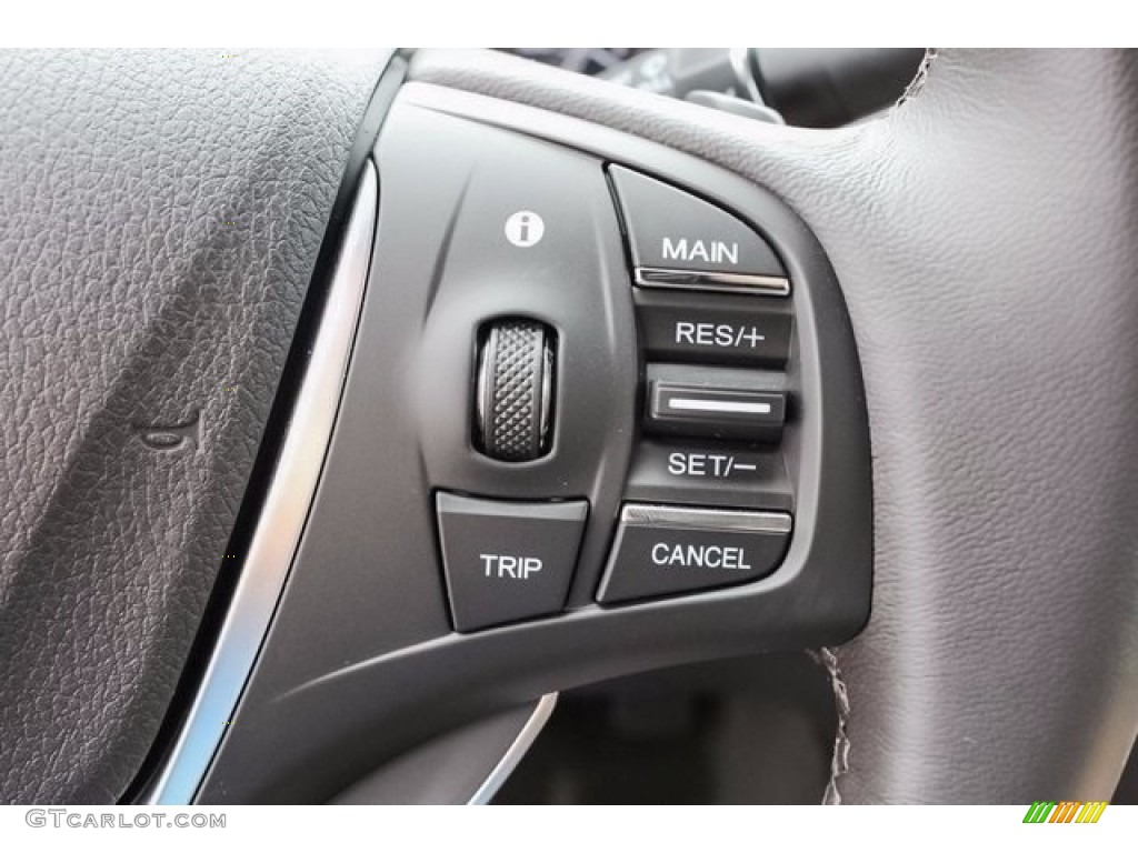 2017 TLX Technology Sedan - Modern Steel Metallic / Ebony photo #36