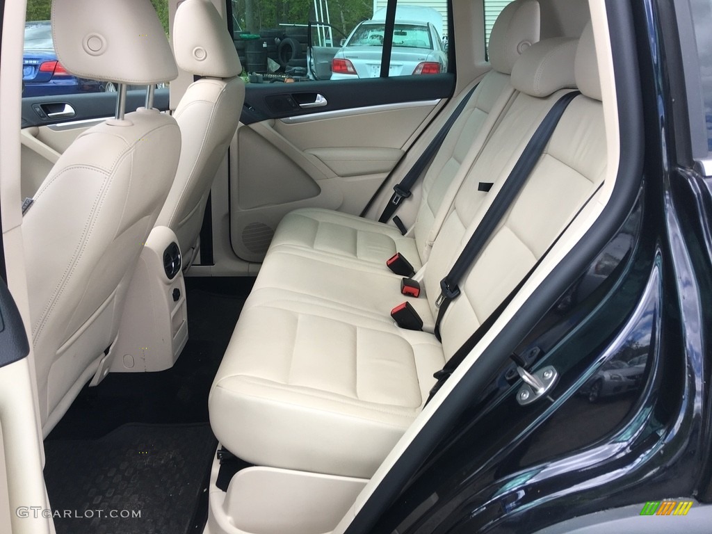 2012 Tiguan SEL - Deep Black Metallic / Beige photo #16