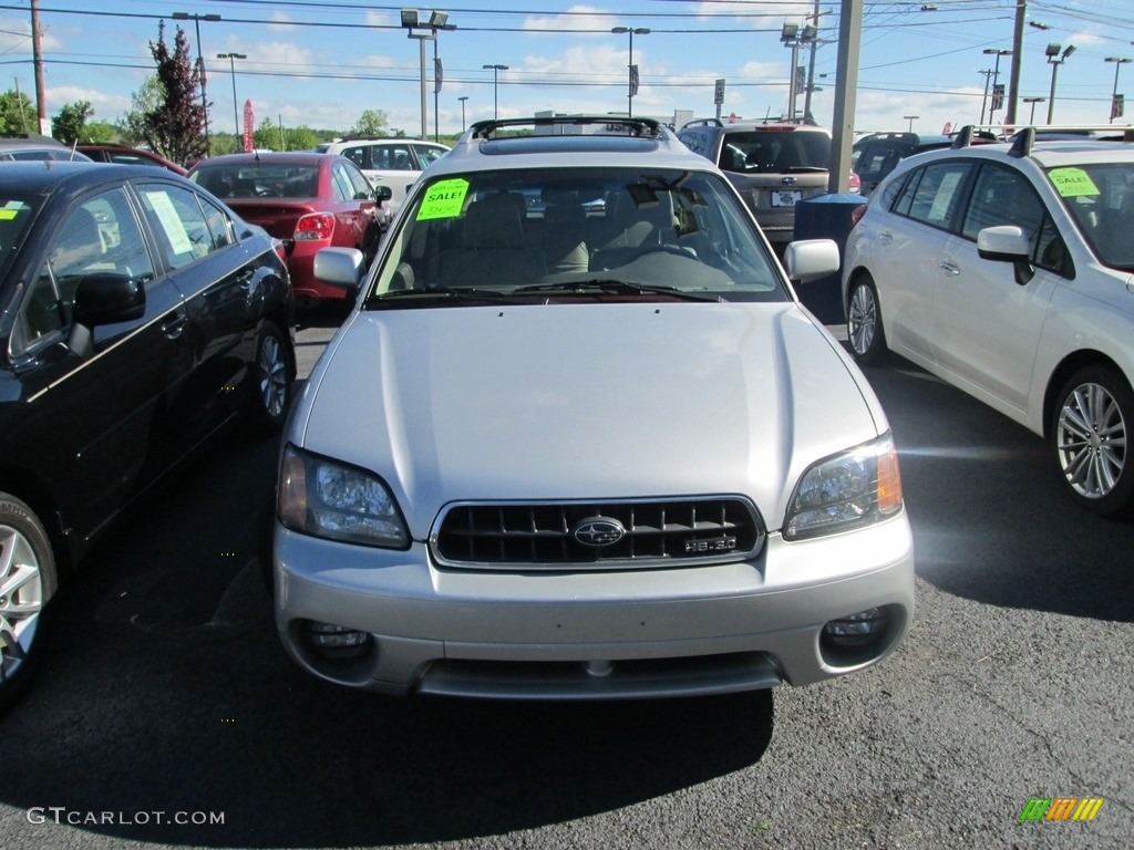 2004 Outback 3.0 L.L.Bean Edition Wagon - Silver Stone Metallic / Beige photo #2