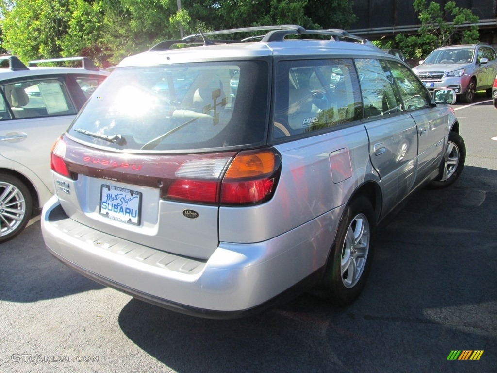 2004 Outback 3.0 L.L.Bean Edition Wagon - Silver Stone Metallic / Beige photo #5