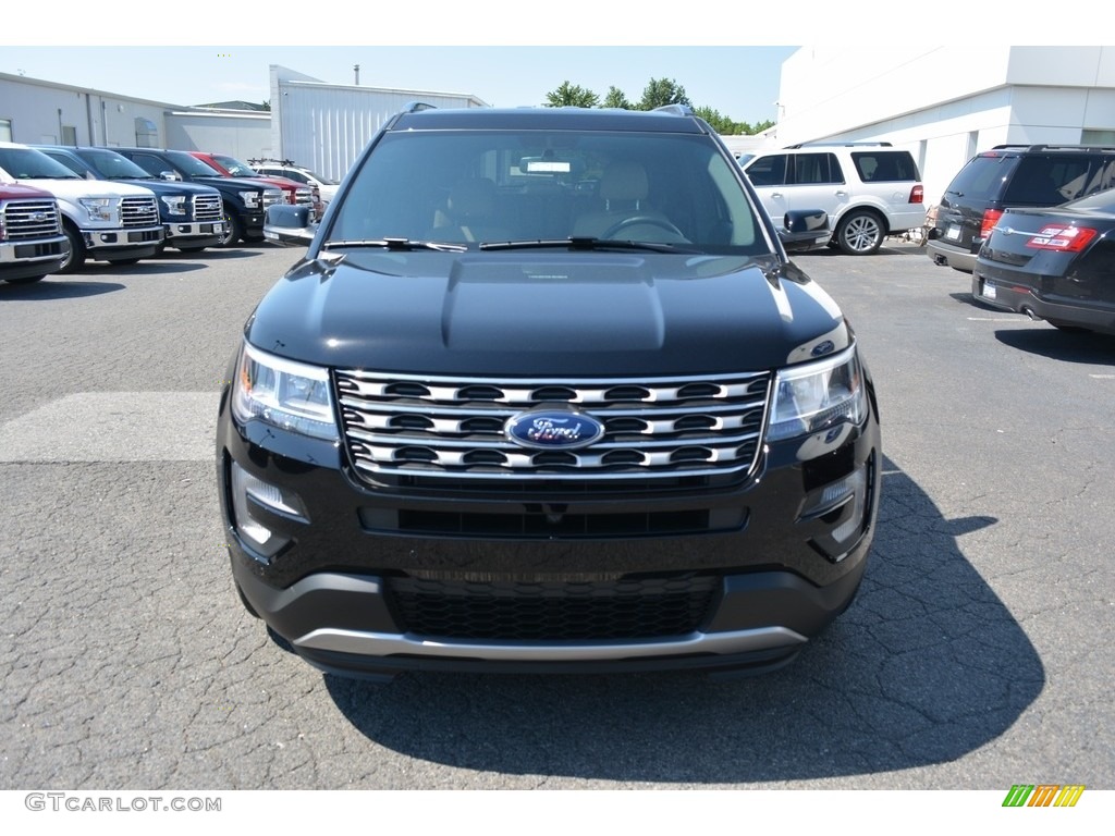 2017 Explorer Limited - Shadow Black / Medium Light Camel photo #4