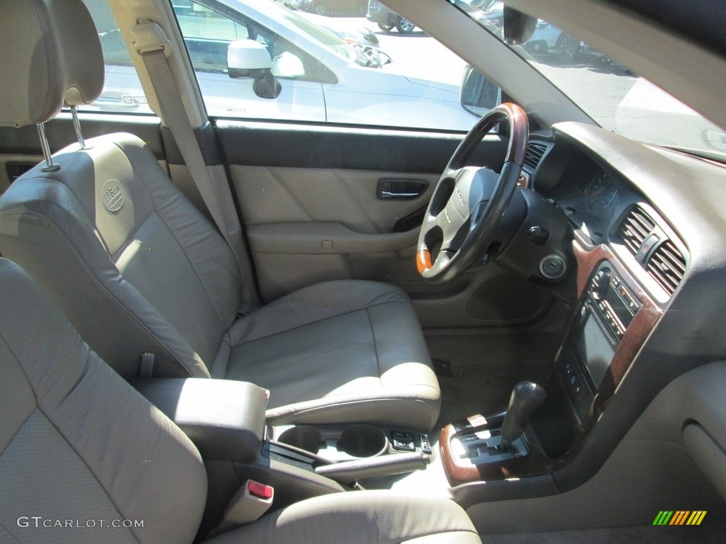 2004 Outback 3.0 L.L.Bean Edition Wagon - Silver Stone Metallic / Beige photo #11