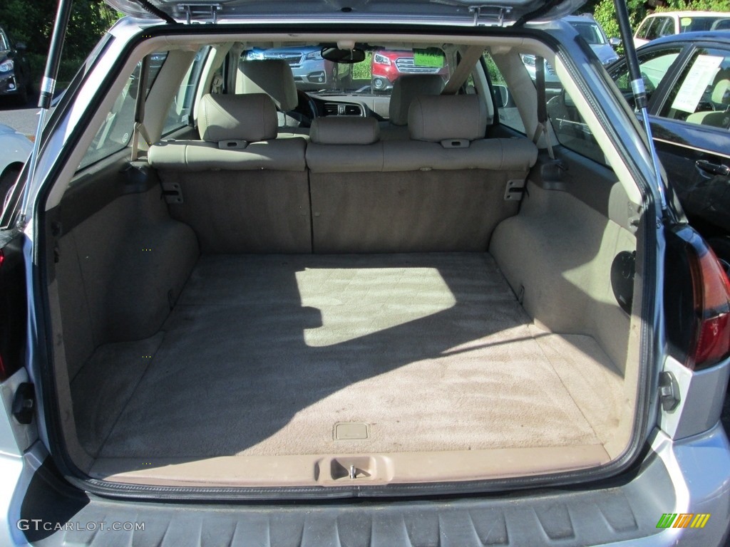 2004 Outback 3.0 L.L.Bean Edition Wagon - Silver Stone Metallic / Beige photo #14