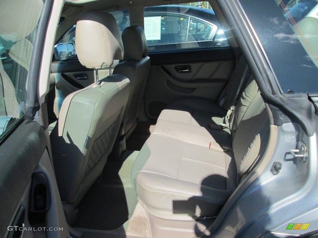 2004 Outback 3.0 L.L.Bean Edition Wagon - Silver Stone Metallic / Beige photo #16