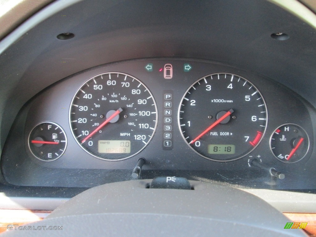 2004 Outback 3.0 L.L.Bean Edition Wagon - Silver Stone Metallic / Beige photo #22