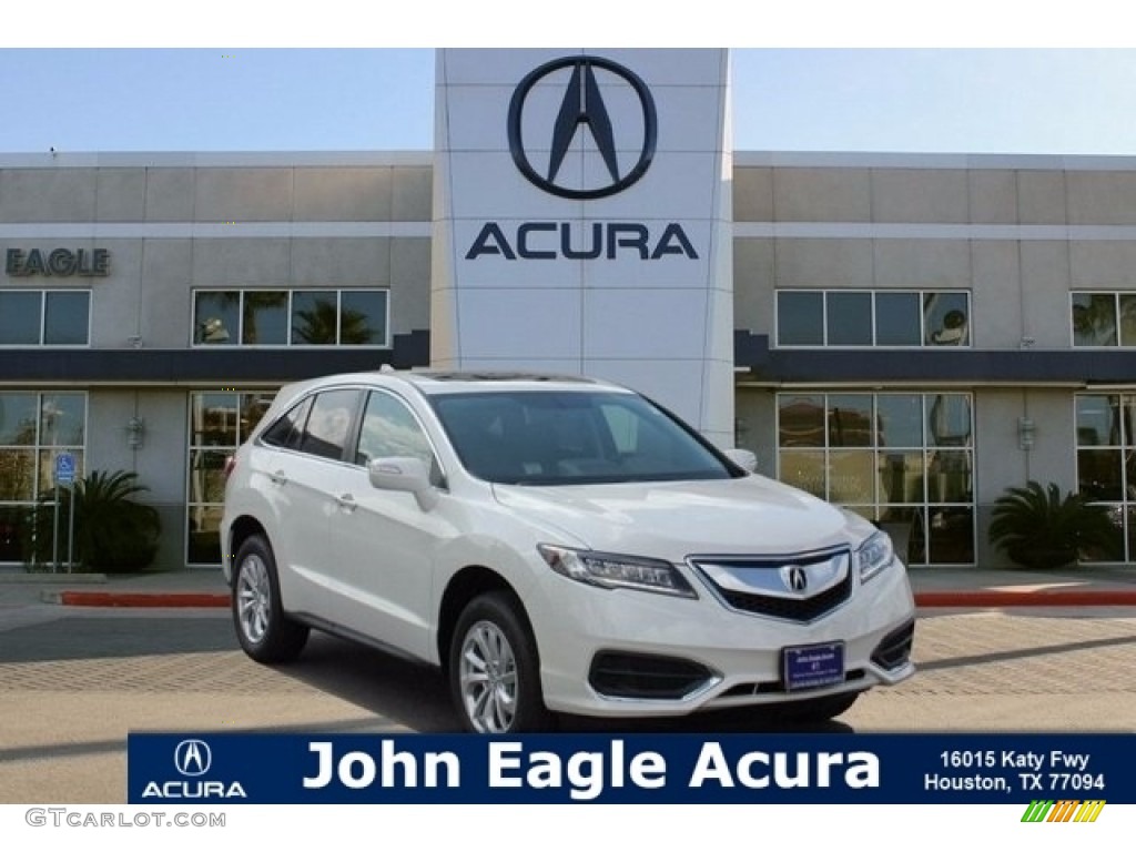 White Diamond Pearl Acura RDX