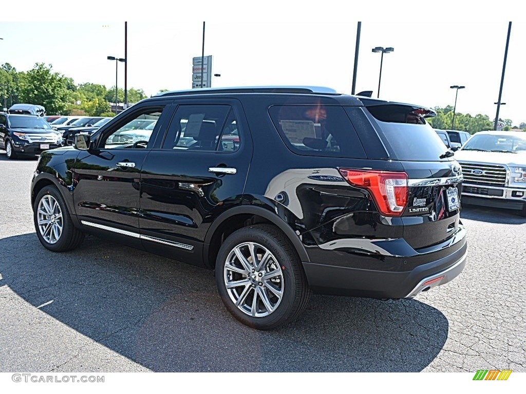 2017 Explorer Limited - Shadow Black / Medium Light Camel photo #24
