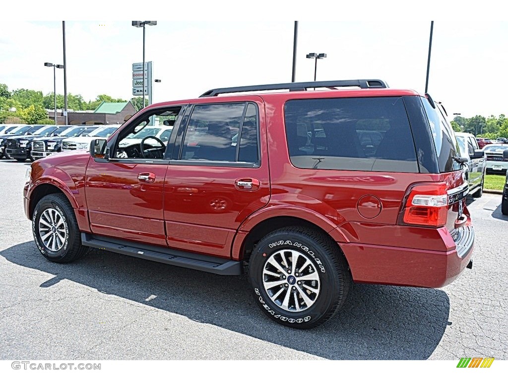 2017 Expedition XLT 4x4 - Ruby Red / Ebony photo #26