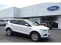 2017 White Platinum Ford Escape SE 4WD  photo #1