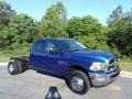 2017 Blue Streak Pearl Ram 3500 Tradesman Crew Cab 4x4 Chassis  photo #4